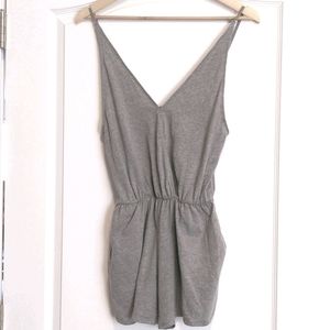 Cami tank shorts romper